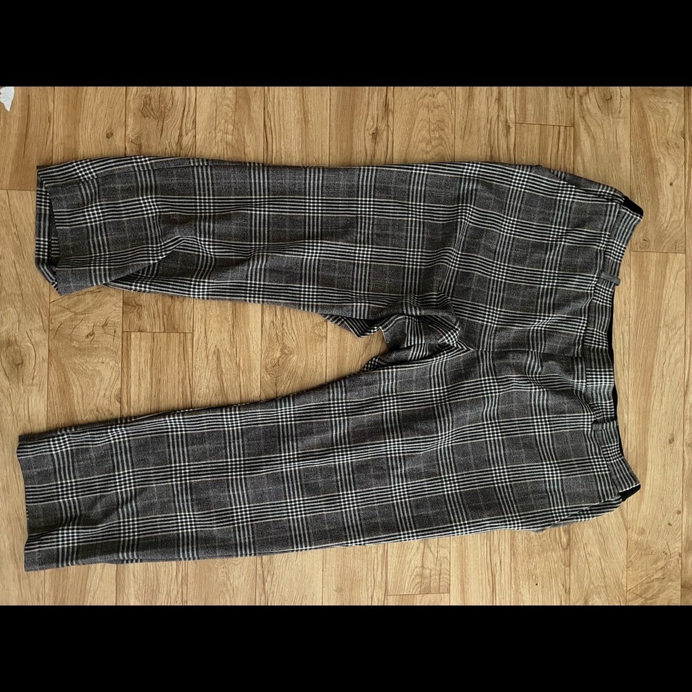 H&M  XXL plus size PLAID trousers